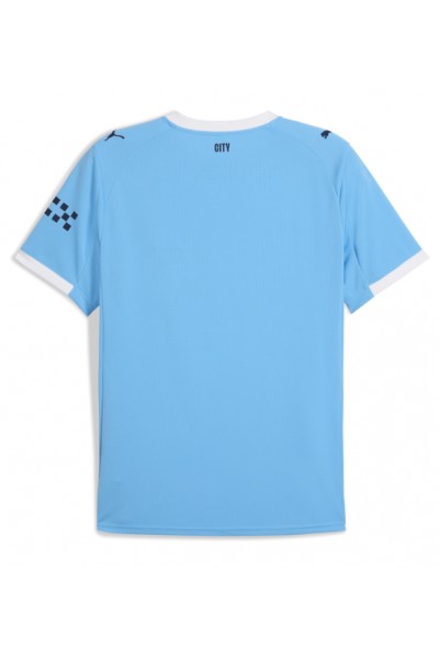 Fotbalové Dres Manchester City Domácí Oblečení 2025-26 Krátký Rukáv Fotbalové Dres Manchester City Domácí Oblečení 2025-26 Krátký Rukáv